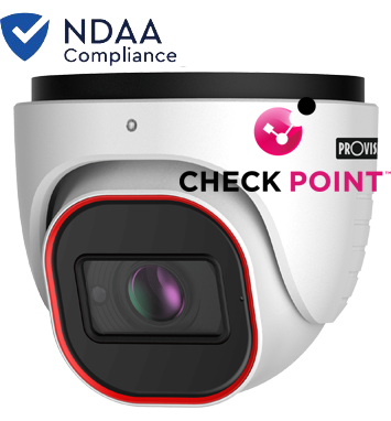 Provision 8 MP IP-camera met Checkpoint