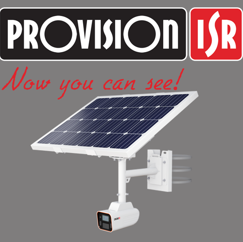 Provision IP-camera op zonne-energie en 4G