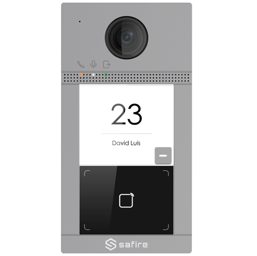 Safire IP video intercom met 2Mpx camera voor 1 appartement